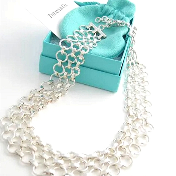 Tiffany & Co. Jewelry - Vintage Tiffany & Co. Sterling Silver Wide Circle